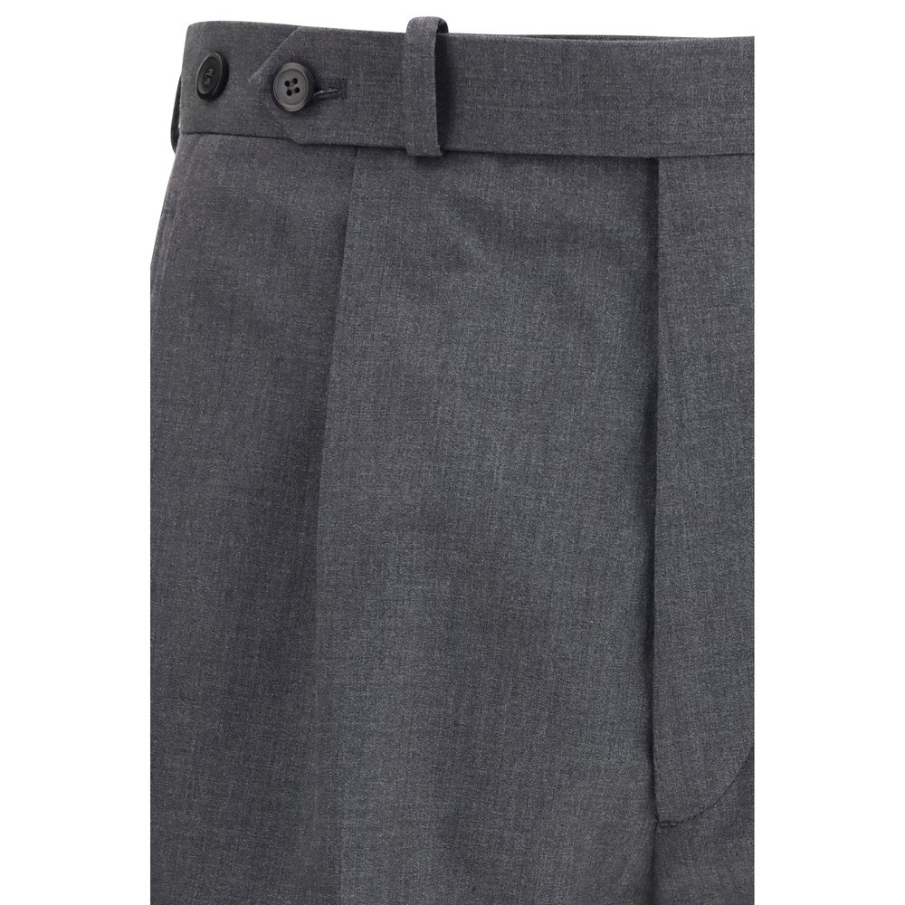 Prada Gray Wool Dress Pants