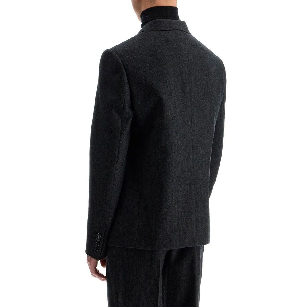 Blazer en laine grise