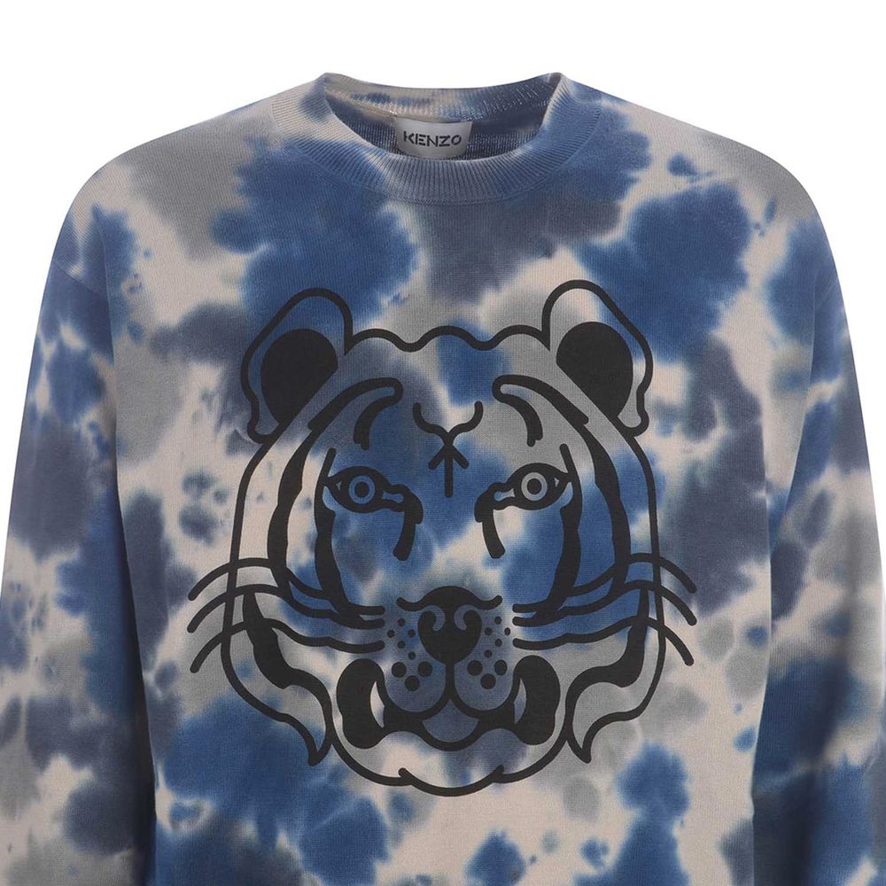 Sweat-shirt gris en coton