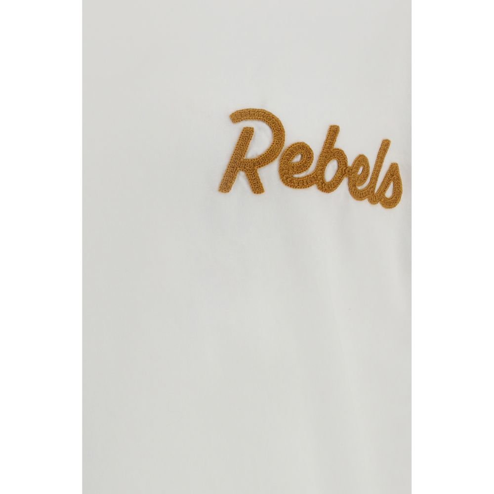T-shirt blanc en coton