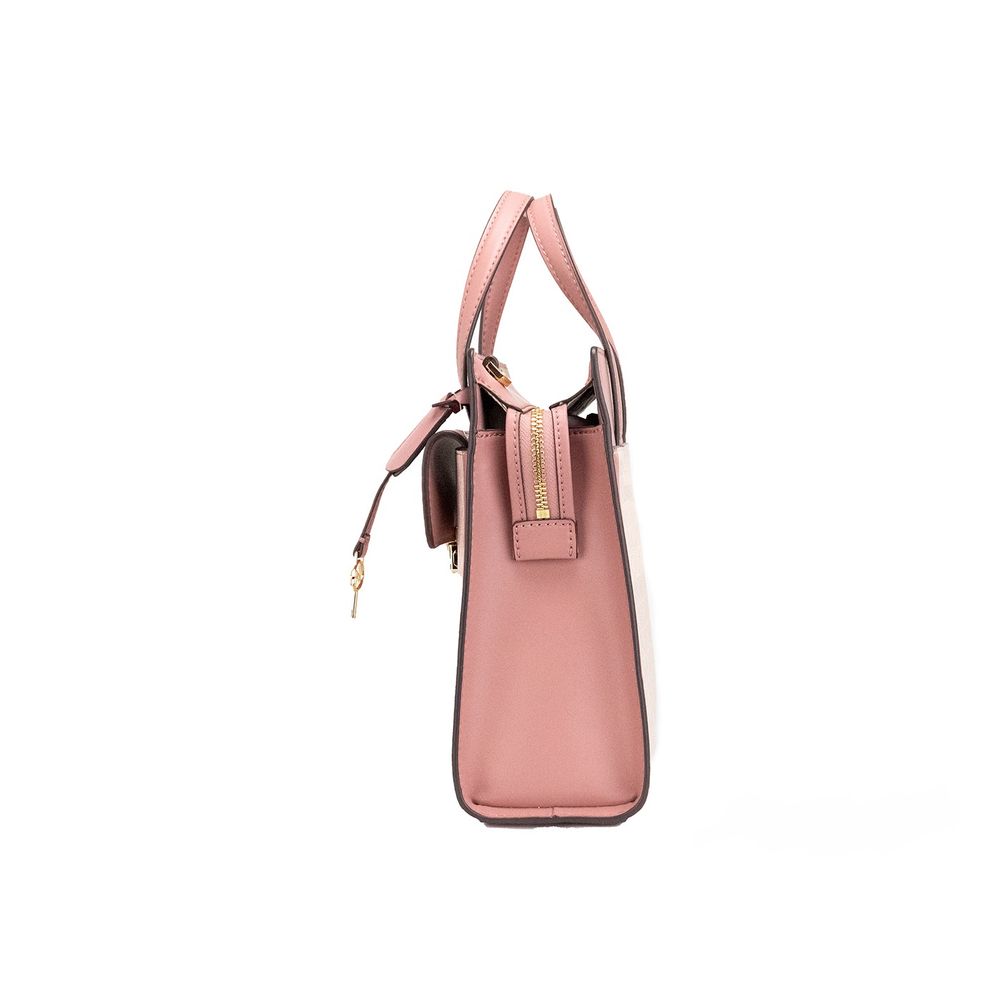 Multicolor Synthetic Crossbody Bag with Adjustable Strap