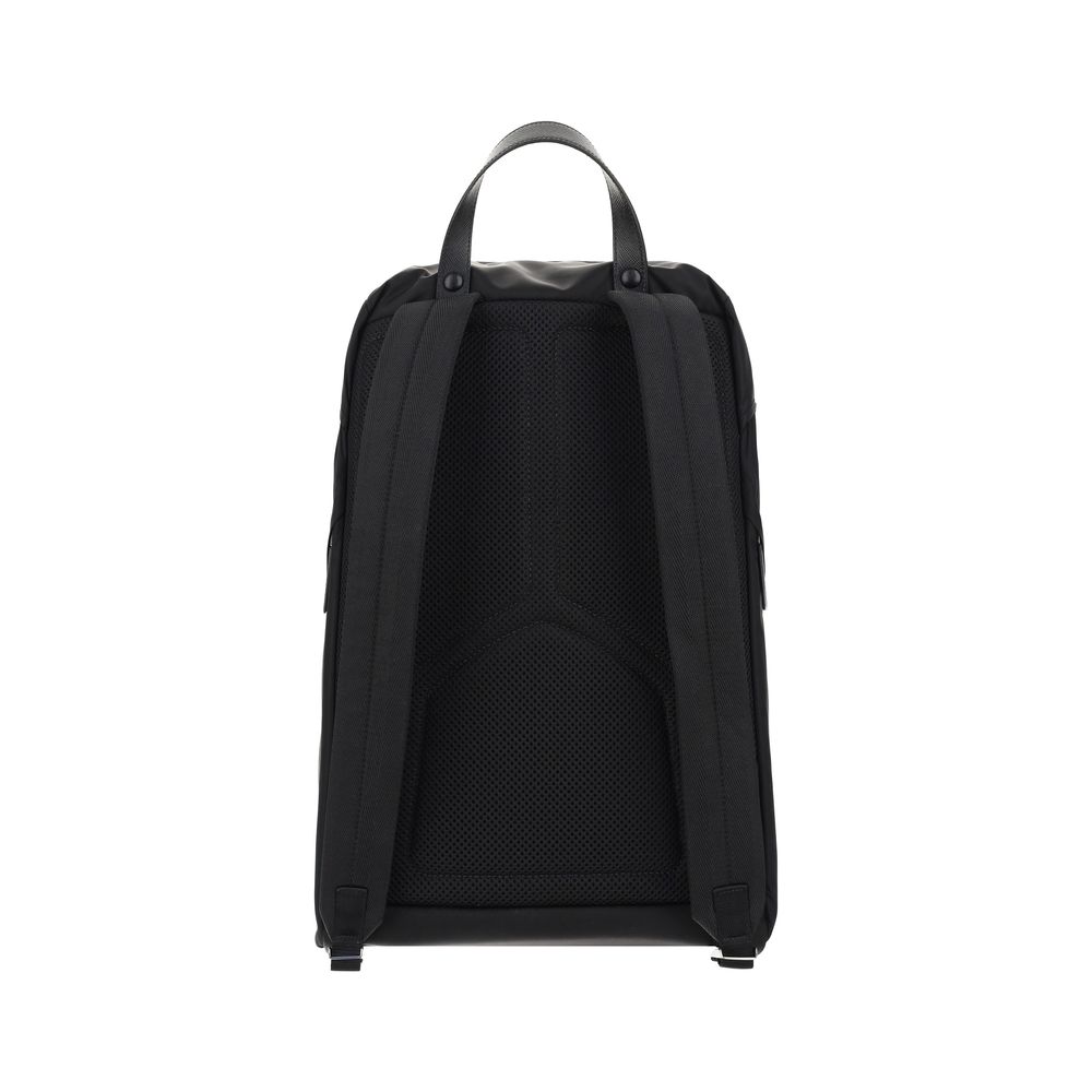 Prada Black Recycled Backpack