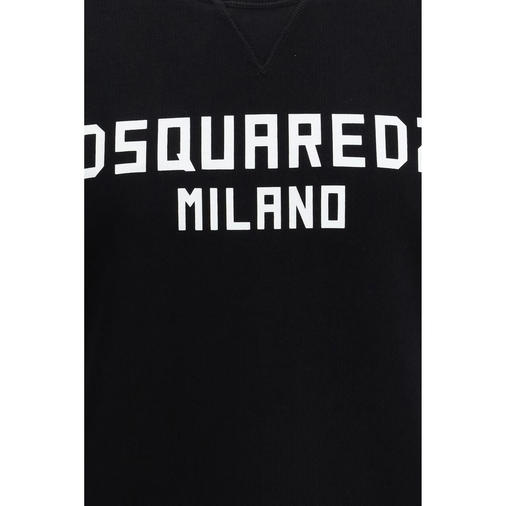 Sweat-shirt Dsquared² en coton noir