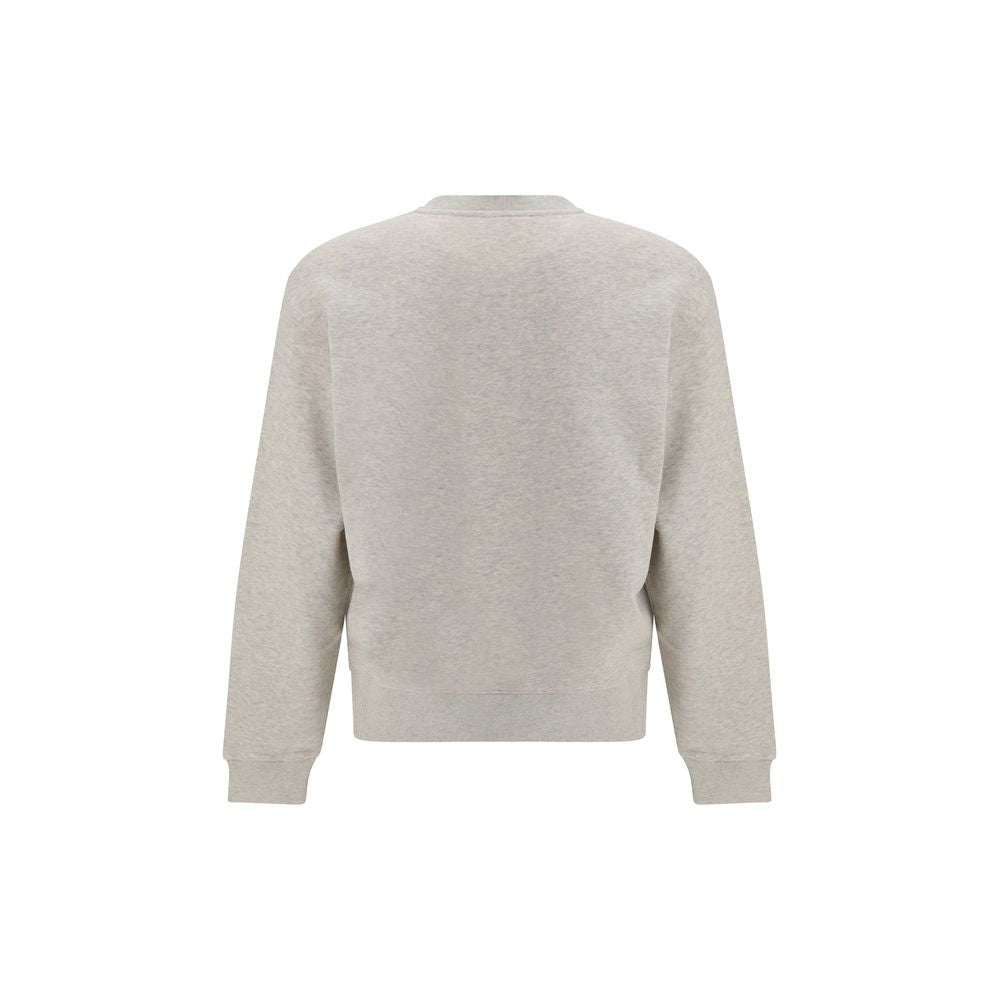 Sweat-shirt gris en coton