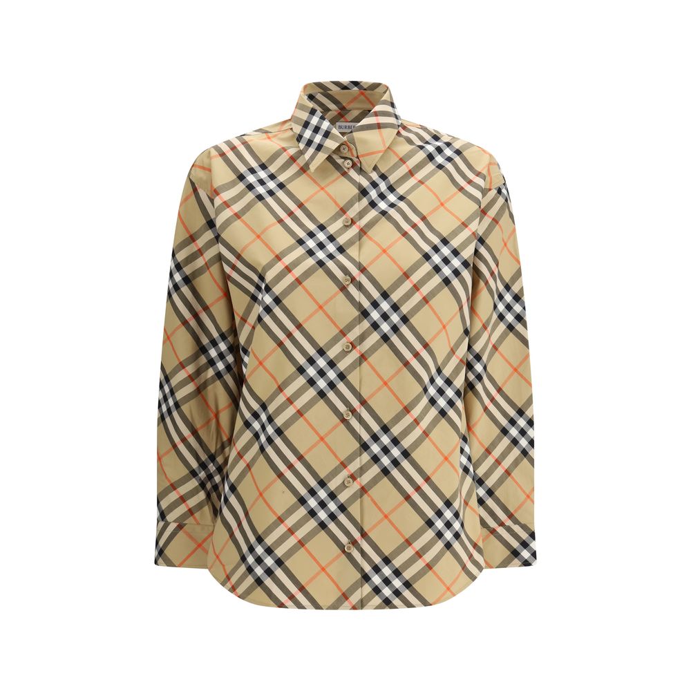 Multicolor Cotton Slim Fit Check Shirt