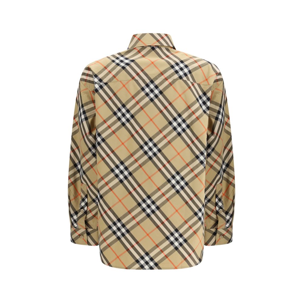 Multicolor Cotton Slim Fit Check Shirt