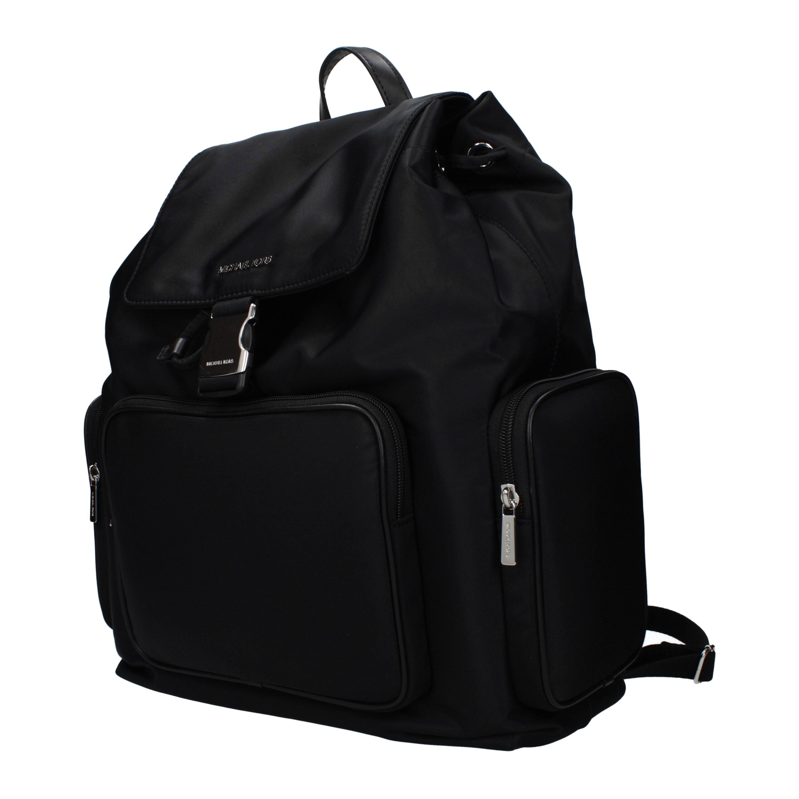 Schwarzer Rucksack aus Synthetik mit Logo von Michael Kors