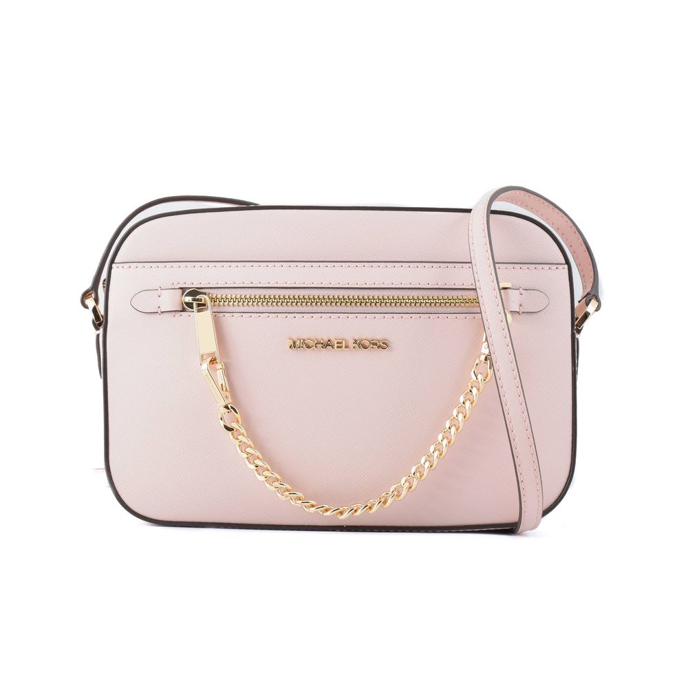 Pinke Canvas-Umhängetasche von Michael Kors