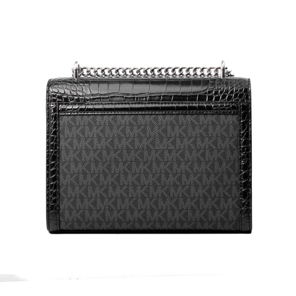 Black Canvas Crossbody Bag by Michael Kors
