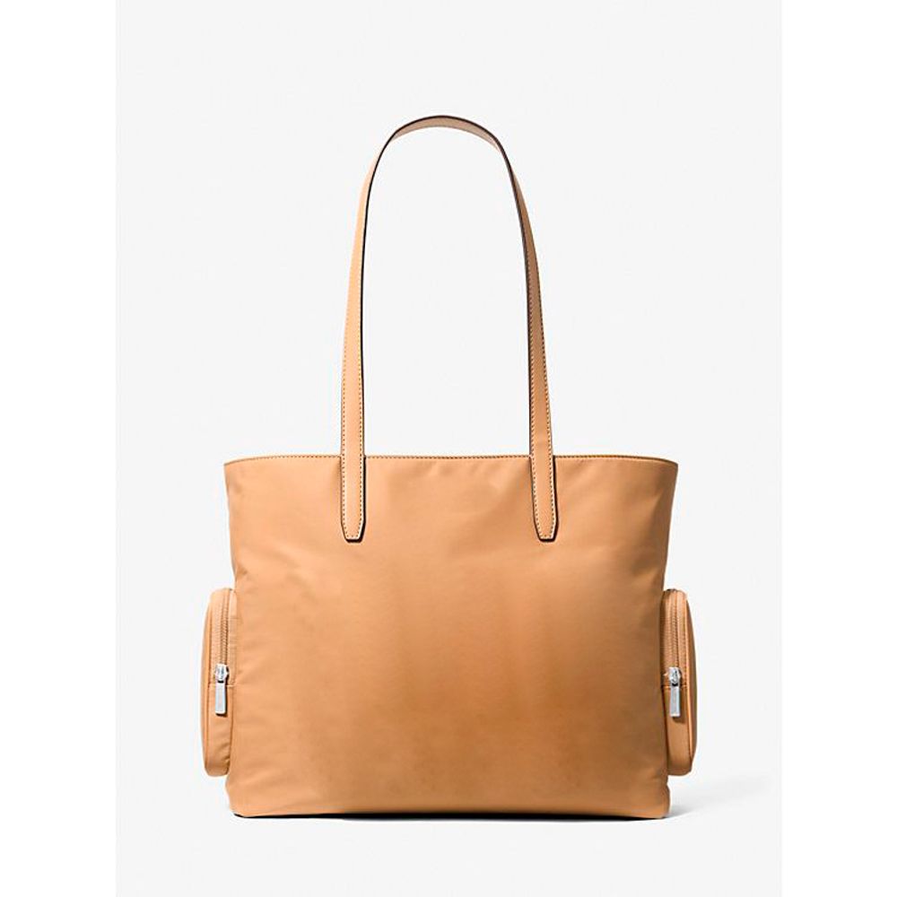 Brown Synthetic Tote Bag by Michael Kors