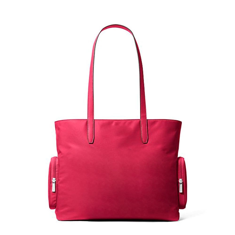 Pink Synthetic Tote Bag by Michael Kors
