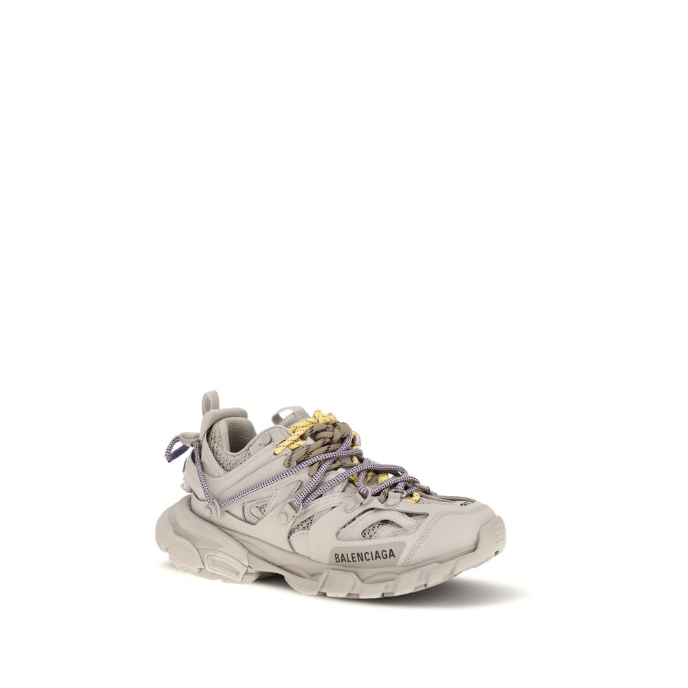 Gray Synthetic Athletic Sneakers by Balenciaga
