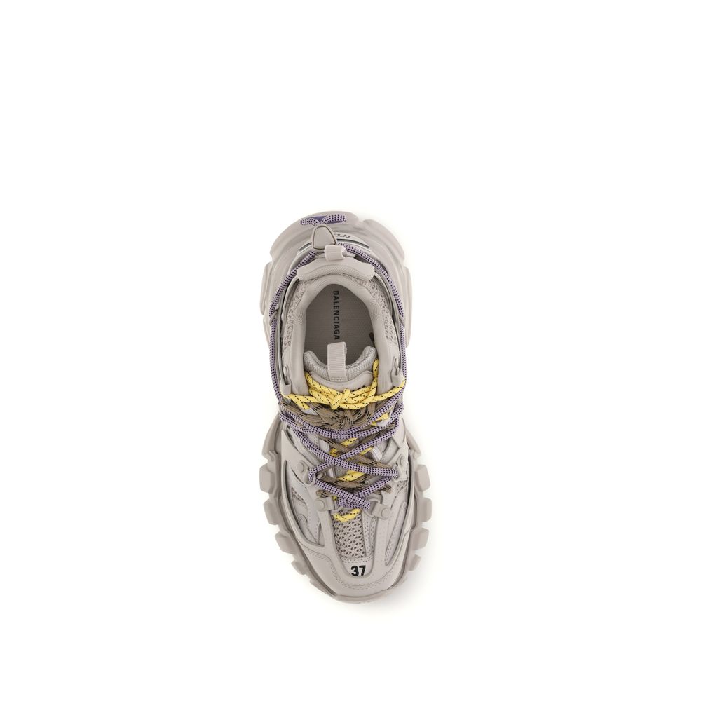 Graue synthetische Sportsneaker von Balenciaga