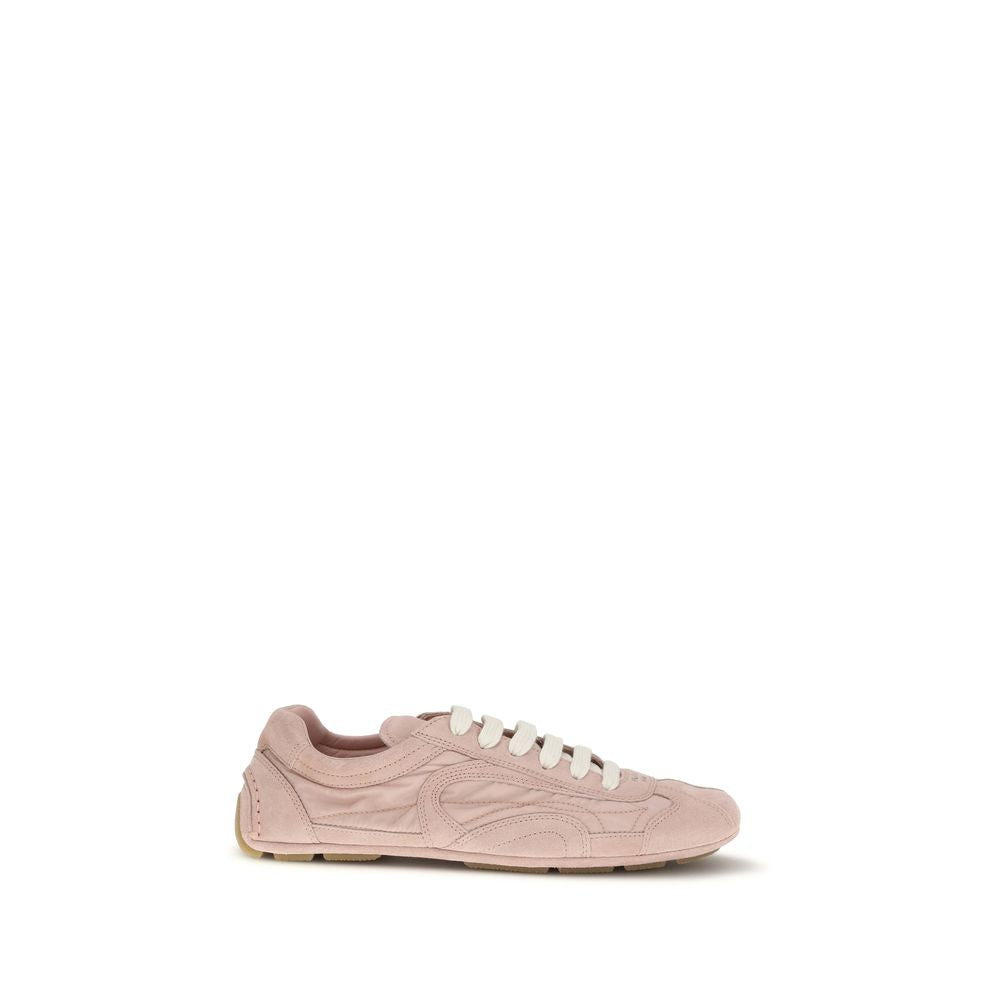Prada Multicolor Lamb Athletic Sneakers