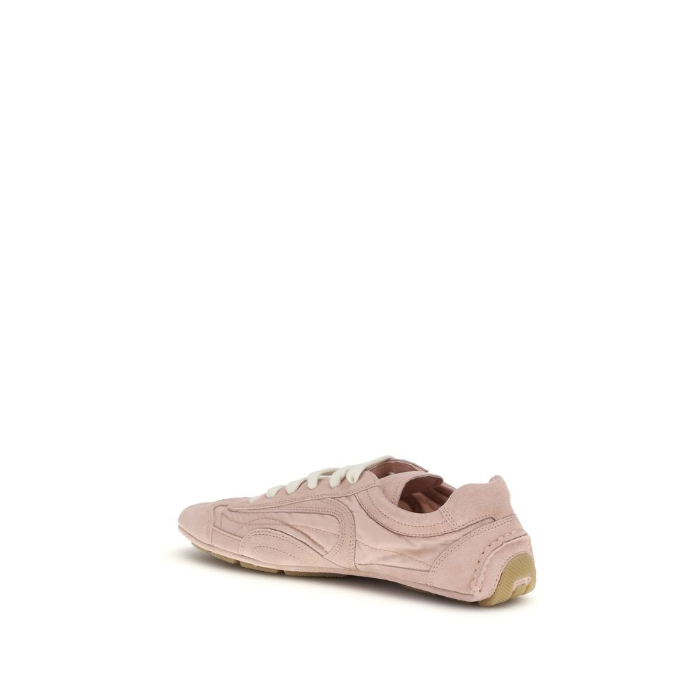 Prada Multicolor Lamb Athletic Sneakers