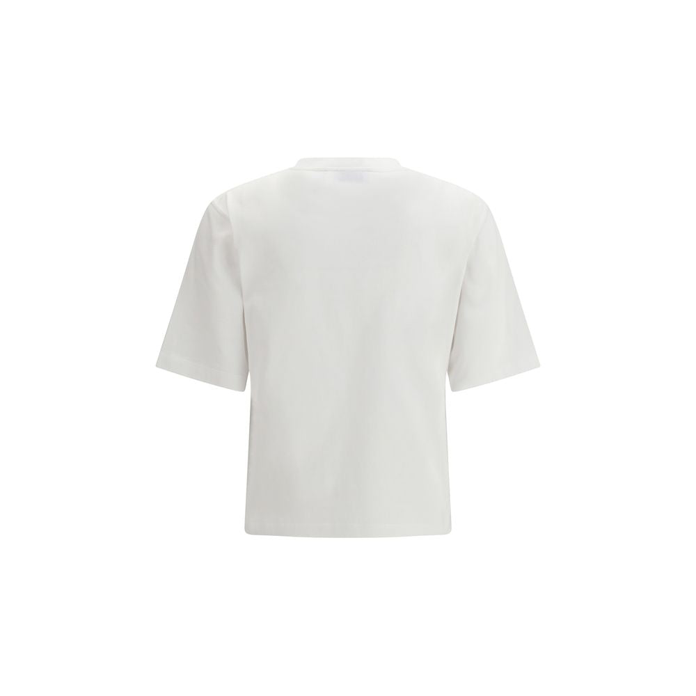 White Cotton Oversized T-Shirt by Off-White