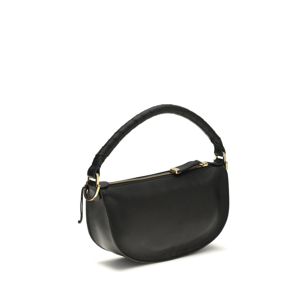 Black Leather Bos Taurus Shoulder Bag