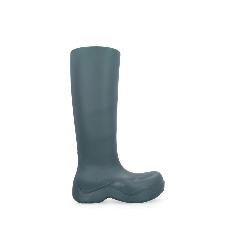 Zweifarbige Synthetik-Regenstiefel für Damen