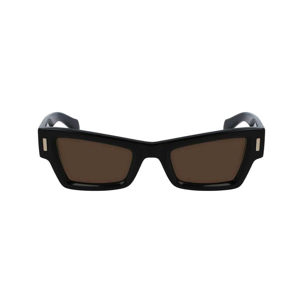 Schwarze Sonnenbrille aus Kunststoff von Ferragamo