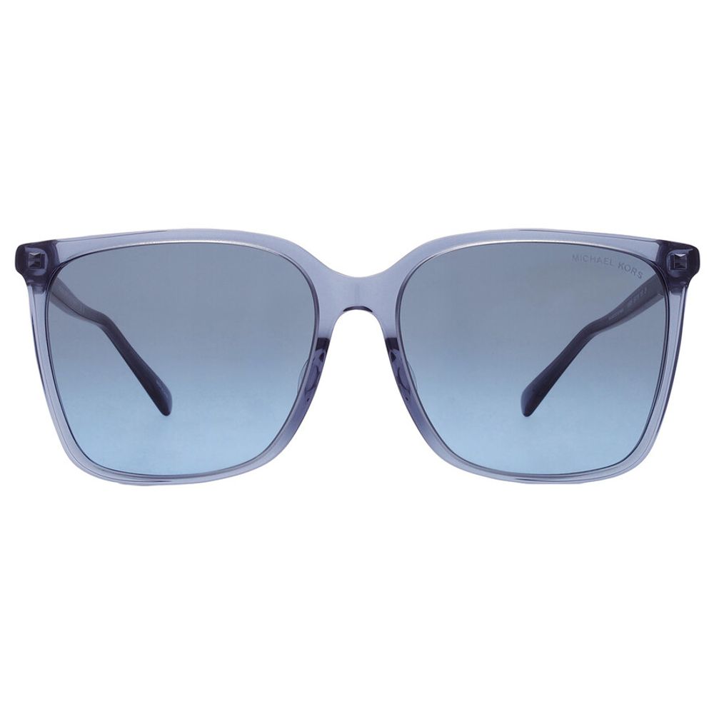 Blaue Sonnenbrille aus Kunststoff mit UV-Schutz