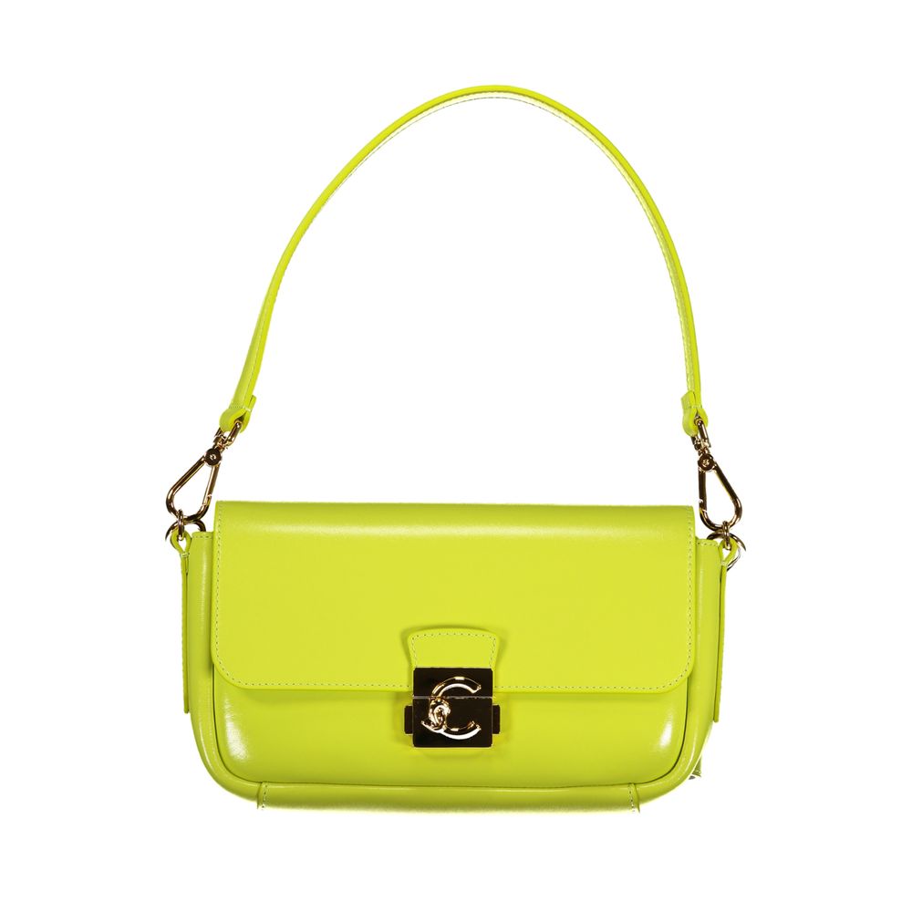 Verde Leather Handbag with Adjustable Strap