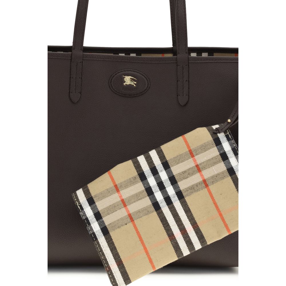 Multicolor Leather Shoulder Bag with Reversible Tote and Clutch