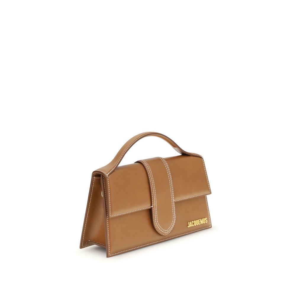 Jacquemus Brown Calf Leather Handbag