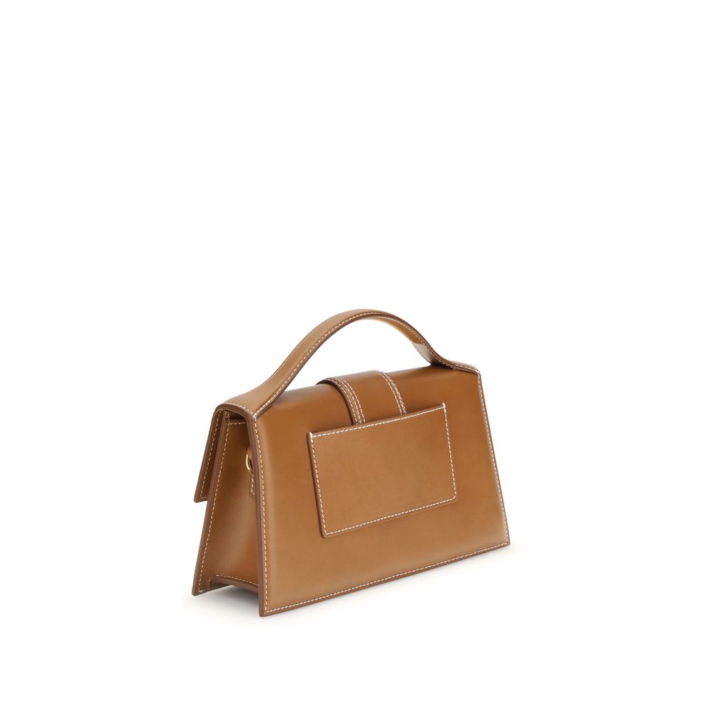 Jacquemus Brown Calf Leather Handbag