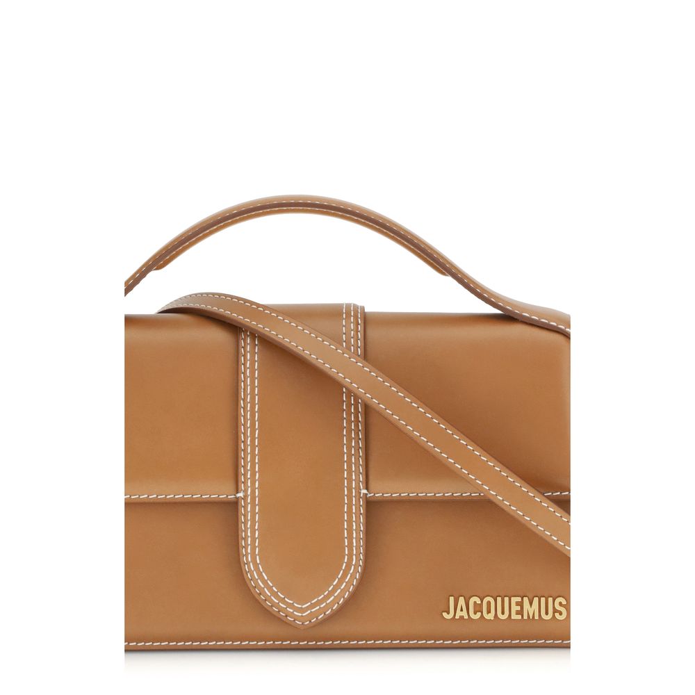 Jacquemus Brown Calf Leather Handbag