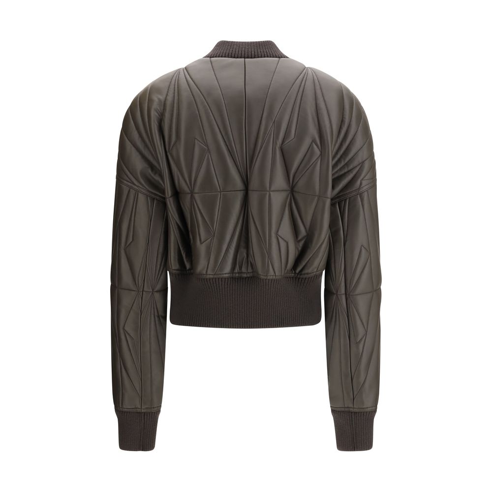Moncler x Rick Owens Brown Lamb Bomber