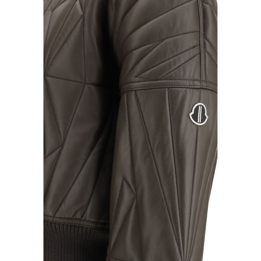 Moncler x Rick Owens Brown Lamb Bomber
