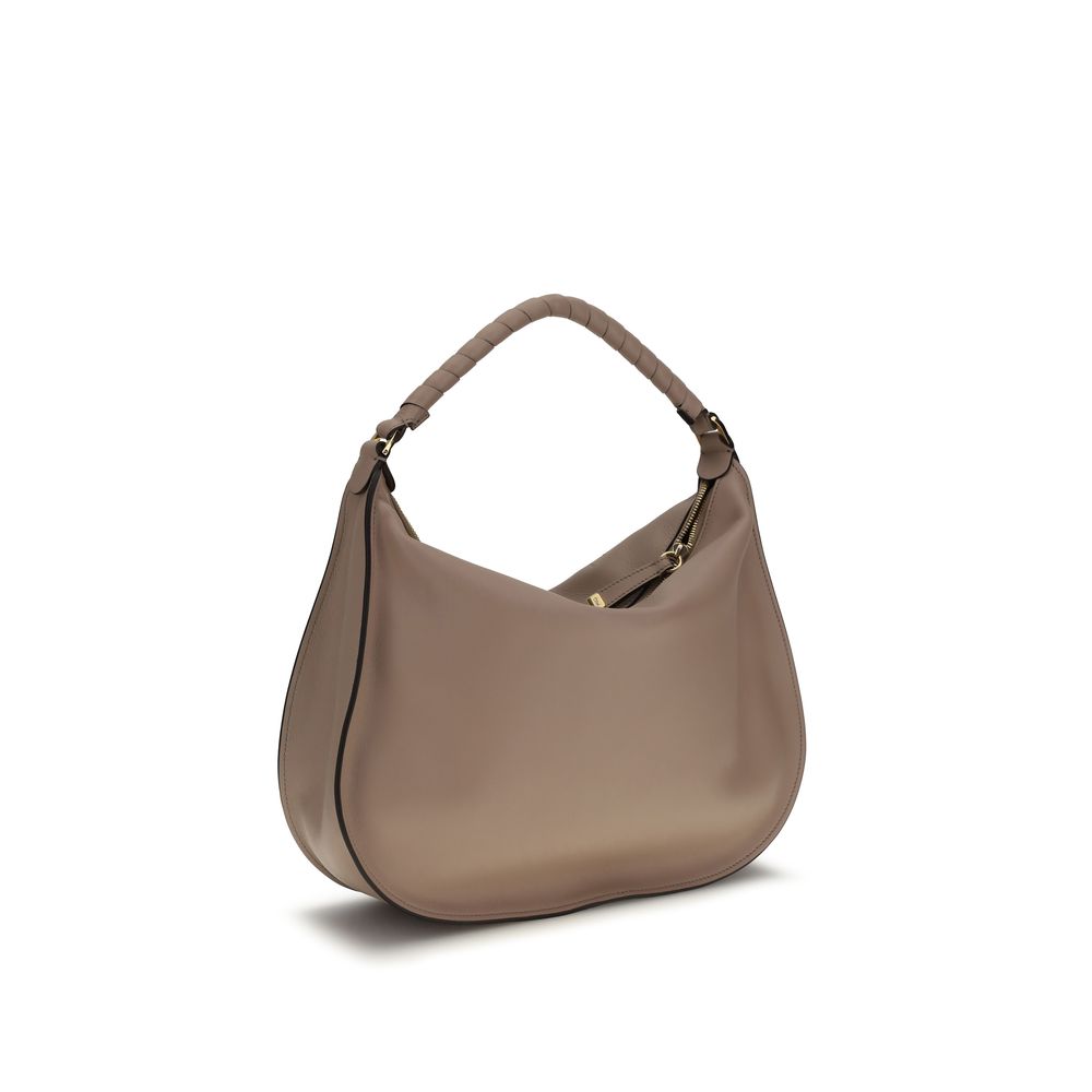 Chloé Beige Calf Leather Shoulder Bag