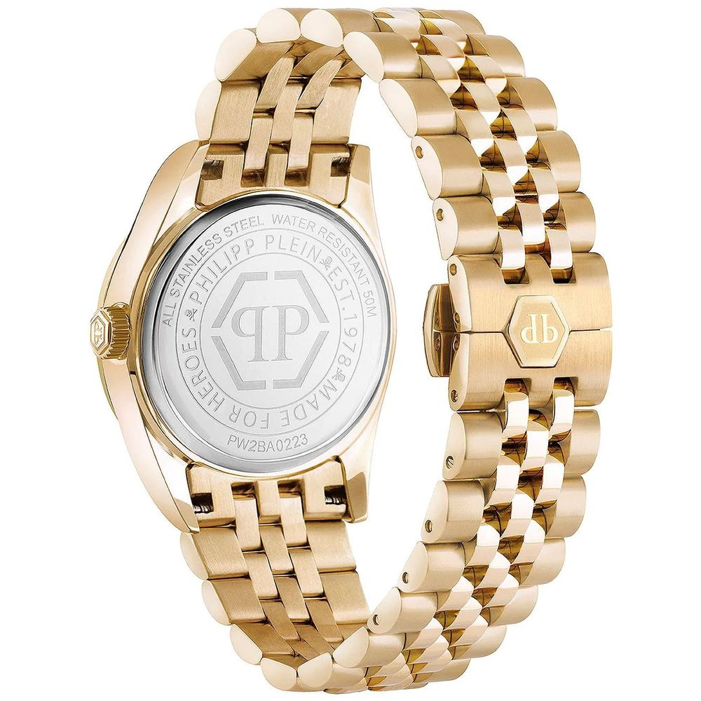 Gold Dress Watch with Date Function