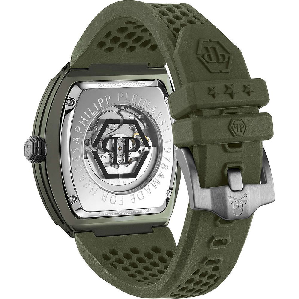 Green Synthetic Sport Watch with Date Function
