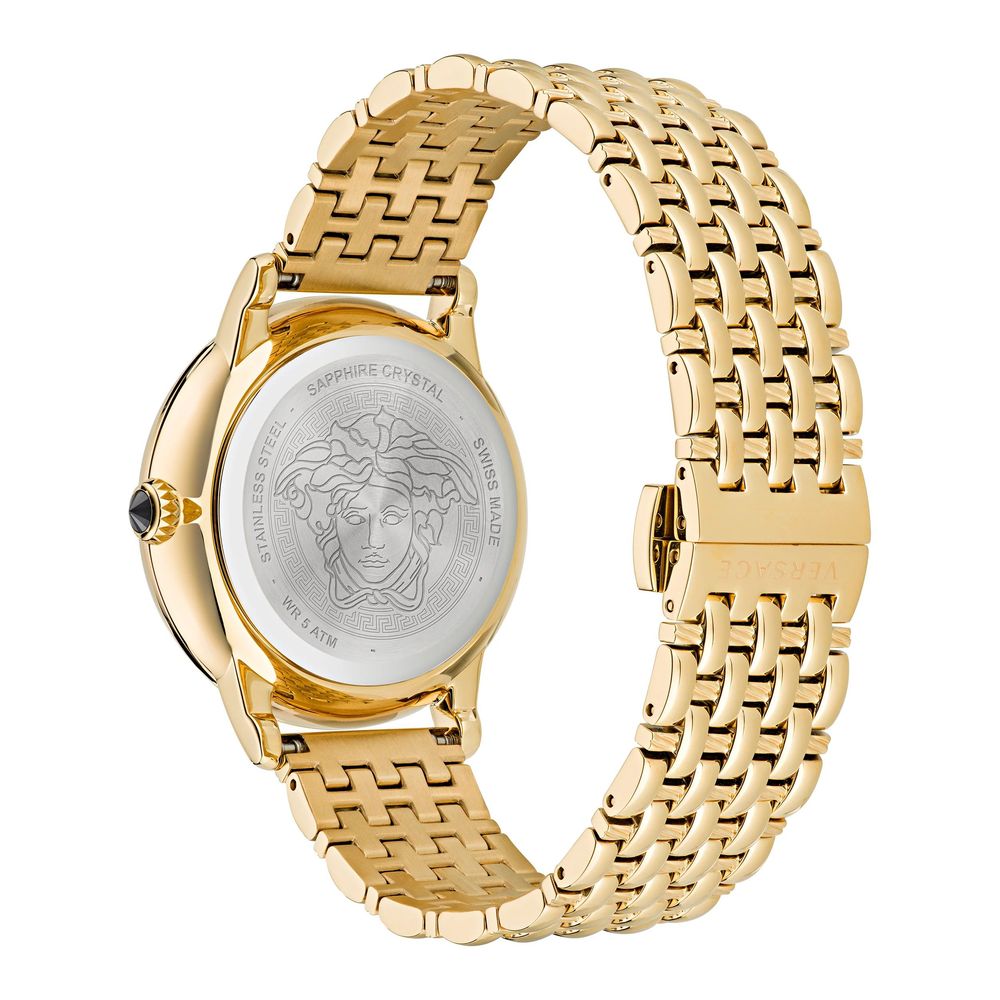 Gold Dress Watch with Sapphire Glass