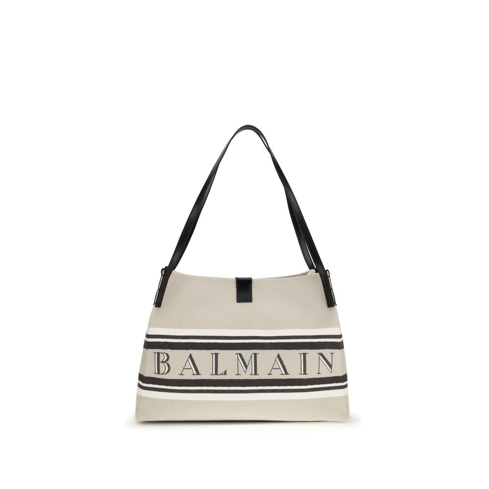 Multicolor Cotton Shoulder Bag with Adjustable Straps