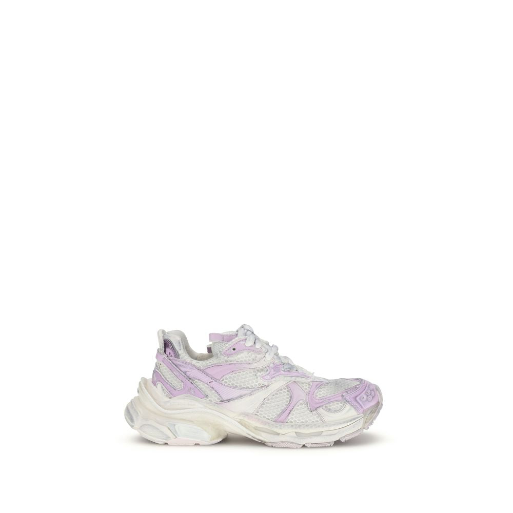 Multicolor Synthetic Athletic Sneakers with Chunky Sole