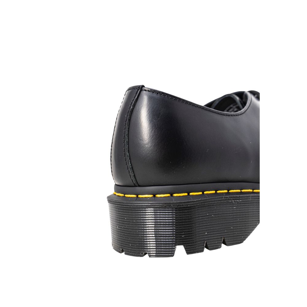 Black Leather Oxfords & Derbies by Dr. Martens