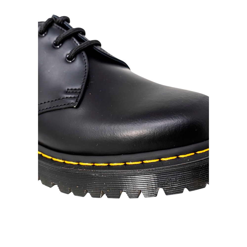 Black Leather Oxfords & Derbies by Dr. Martens