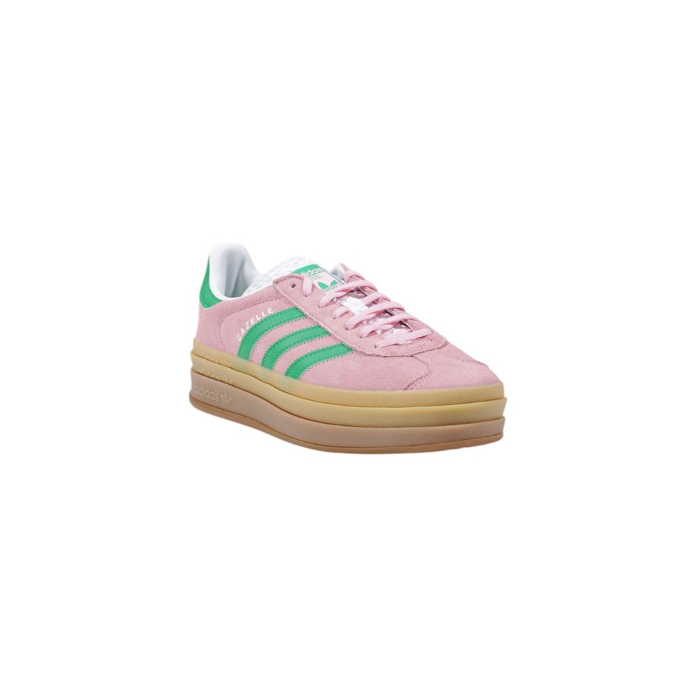 Mehrfarbige Leder-Chunky-Sneaker mit auffälligem Design