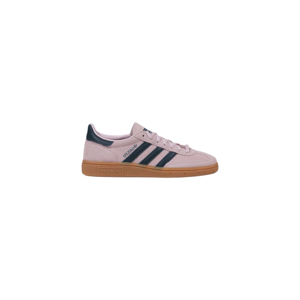 Mehrfarbige Leder-Sneaker im ikonischen Adidas-Design