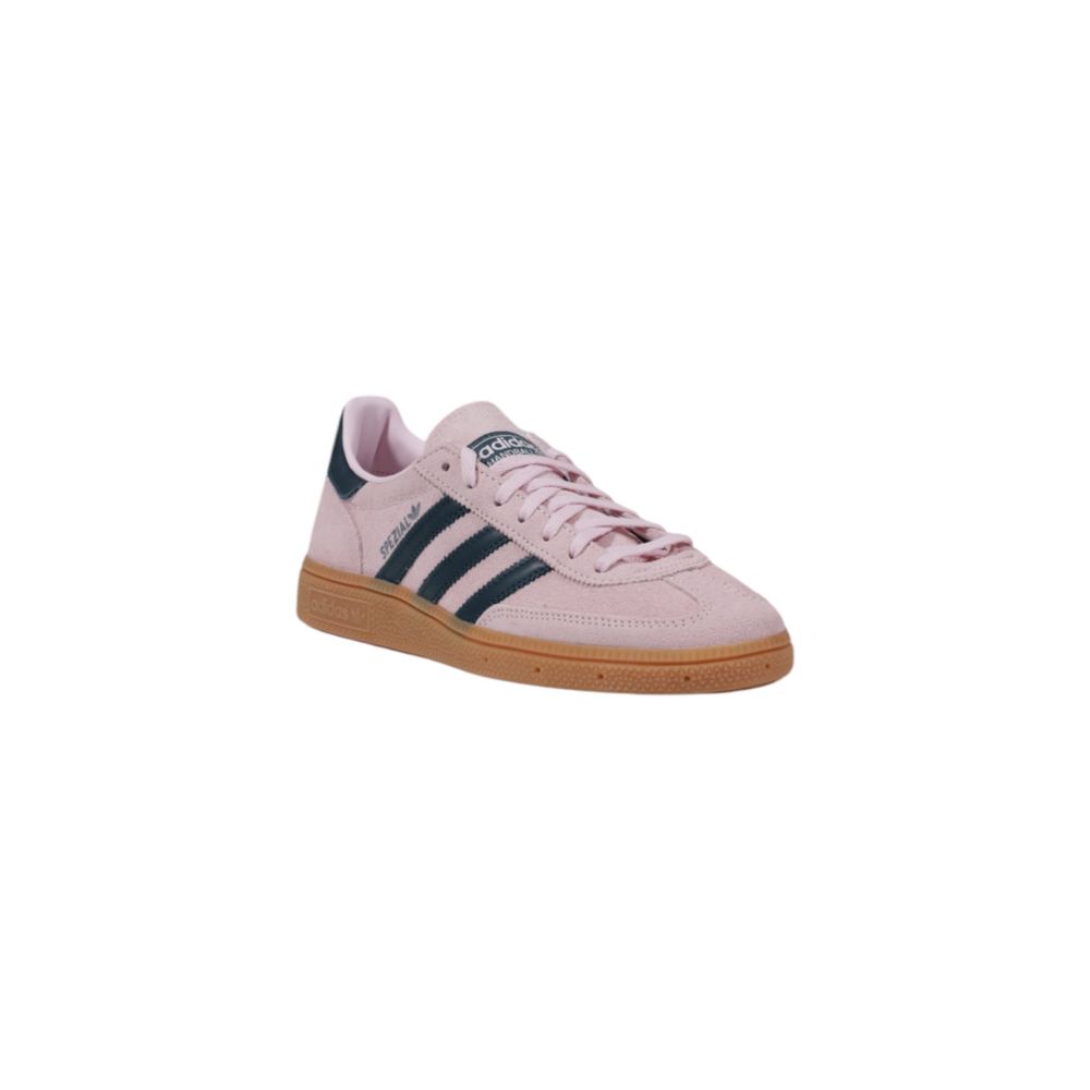 Mehrfarbige Leder-Sneaker im ikonischen Adidas-Design