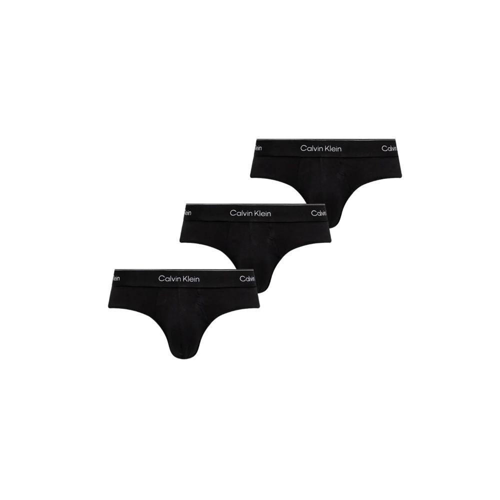 Schwarze Baumwollslips 3er-Pack von Calvin Klein