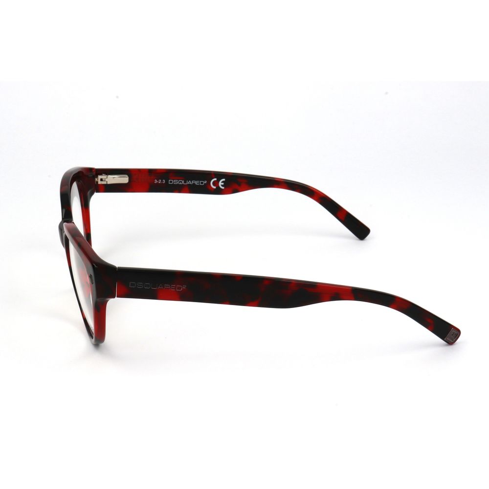 Brown Synthetic Eyeglasses Frames by DSQUARED2