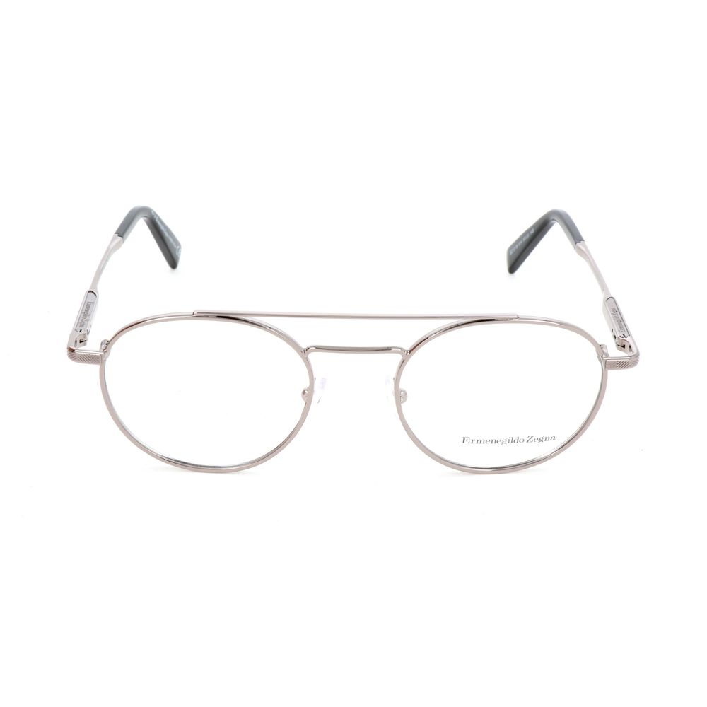 Grey Synthetic Glasses Frames by Ermenegildo Zegna
