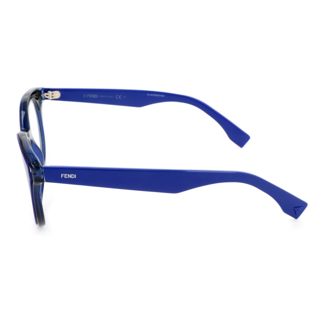 Blue Synthetic Fendi Eyeglass Frames