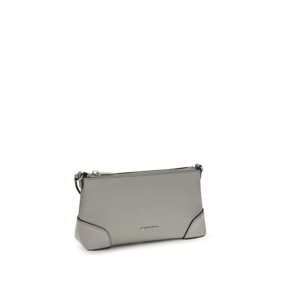 Gray Leather Calf Wallet