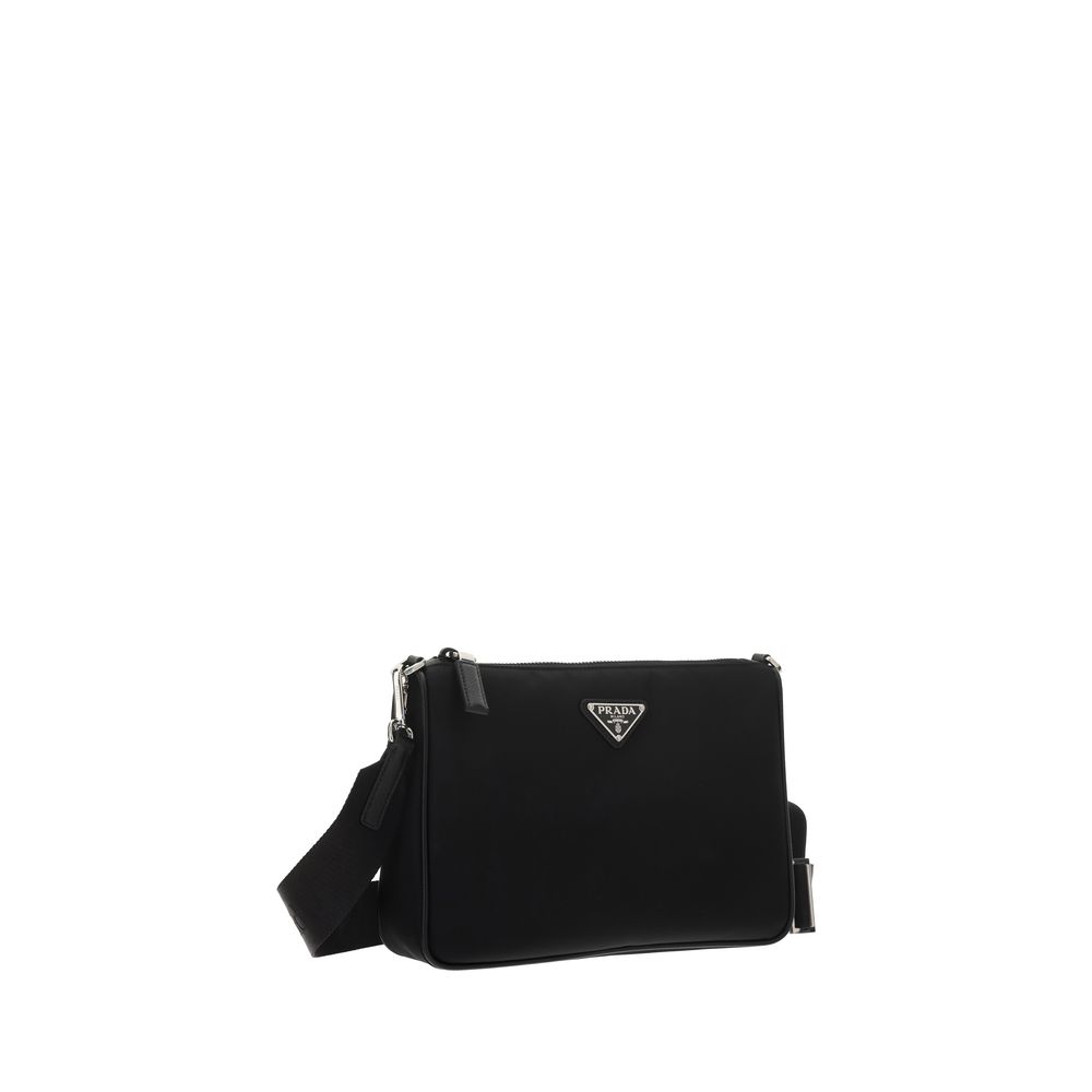Prada Black Recycled Shoulder Bag