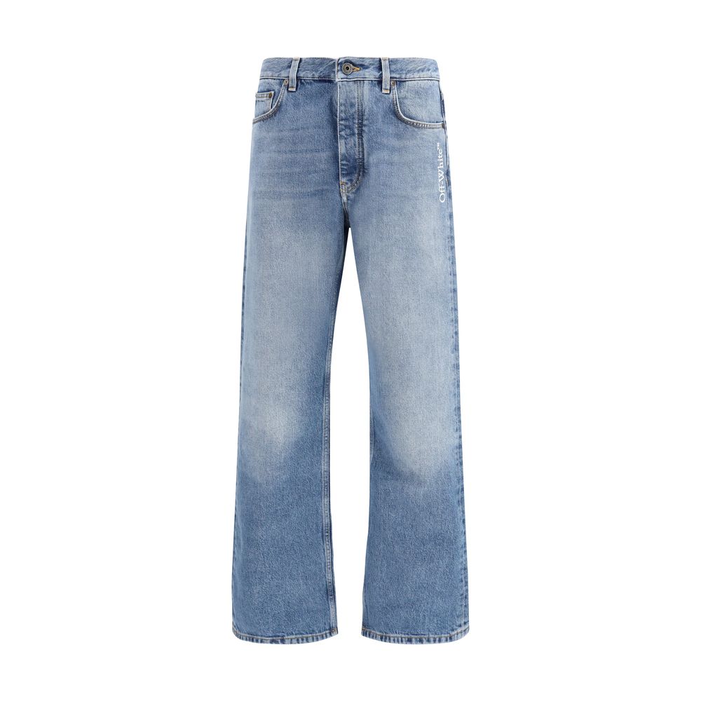 Blue Cotton Slim Relaxed Fit Jeans
