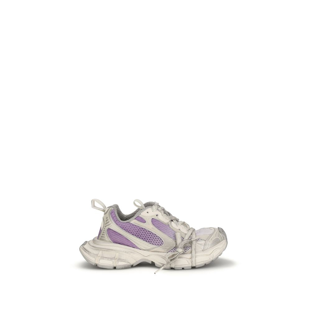 Multicolor Synthetic Athletic Sneakers with Embossed Logo